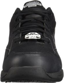 img 3 attached to 👞 Skechers Work Men's Felton Black Shoes for Men
