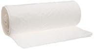 🛍️ aluf plastics cr3858w crw lldpe star seal coreless rolls bag, 55-60 gallon capacity, 38x58, white (pack of 100) logo