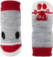 🐾 rc pets pawks носки для собак, размер x-large, стиль puppet, для улучшенной защиты лап. логотип