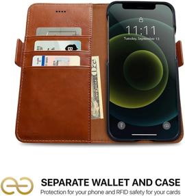 img 3 attached to Dreem Fibonacci 2-In-1 Wallet-Case For Apple IPhone 12 &Amp