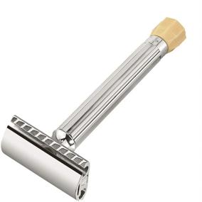 img 3 attached to Merkur Progress Adjustable Safety Razor with Extended Handle