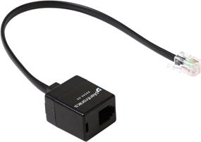 img 1 attached to Plantronics Spare Cable Assembly with Straight Modular Connection - 85638-01