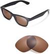 walleva replacement ray ban wayfarer sunglasses logo