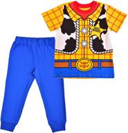 🌈 disney toy story 2-piece shirt and jogger pant set for boys logo