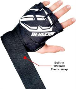 img 1 attached to 🥊 Revgear Neoprene High-Performance Gel Pro Hand Wraps: Ultimate Anti-Shock Training & Sparring Wraps for Boxing and MMA