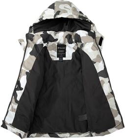 img 2 attached to Stay Cozy and Dry with Wantdo Boy's Warm 🧥 Winter Coat - Waterproof Down Parka with Thicken Filling and Hood