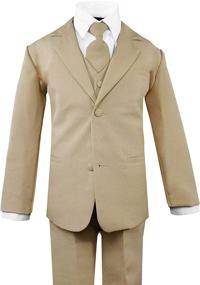 img 2 attached to Shop Stylish Luca Gabriel Toddler Classic 👔 Formal Boys' Clothing at Suits & Sport Coats