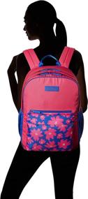 img 1 attached to 🎒 Stylish and Vibrant Vera Bradley Colorblock Backpack Poppies for Trendy Individuals