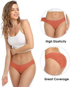 img 2 attached to Xibing Underwear Breathable Invisible Multicolor Women's Clothing for Lingerie, Sleep & Lounge