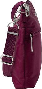 img 1 attached to 👜 Baggallini Anti-Theft Leisure Crossbody Bag: Secure and Stylish Travel Companion