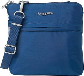 img 4 attached to 👜 Baggallini Anti-Theft Leisure Crossbody Bag: Secure and Stylish Travel Companion