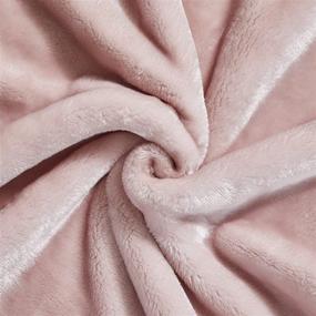 img 2 attached to 🐰 Mon Lapin Baby Blanket Ultra Plush Series 500 Velvet Berber - Rose Pink Receiving Blanket for Baby Boy or Girl - Bassinet & Crib - One Size 30x40 Inches