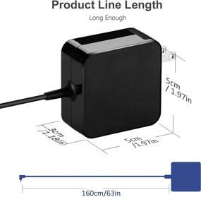 img 1 attached to High-Quality 26W 12V 2.2A AC Charger for Samsung 11.6-inch Chromebook 3 2 🔌 PA-1250-98 XE500C13 XE501C13 XE500C12 XE303C12 XE503C12 XE503C32 W14-026N1A BA44-00322A AD-2612AUS - Laptop Power Cord