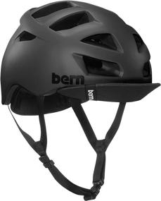 img 4 attached to 🔒 Stay Safe in Style with the BERN Allston Helmet: Top-notch Protection and Timeless Design