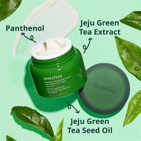 img 2 attached to Увлажняйте и питайте вашу кожу с помощью крема-увлажнителя для лица innisfree Green Tea Seed Intensive Hydrating Cream.