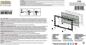 img 1 attached to Автомобильная рамка Cruiser Accessories 31250 с американским флагом для номерного знака