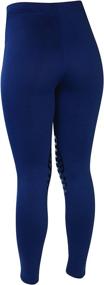 img 1 attached to Saxon Essential Ladies Riding Tights Sports & Fitness for Team Sports
