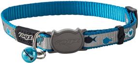 img 1 attached to Enhance Visibility with Rogz Catz ReflectoCat Collar in Blue - A Must-Have for Your Feline Friend!