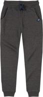 👖 xl boys' lucky brand fleece jogger clothing logo