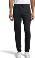 hanes men's jogger sweatpants featuring convenient pockets logo