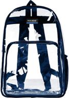 ultimate durability and security in transparent backpacks: the perfect companion for both casual and formal use логотип