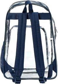 img 1 attached to Ultimate Durability and Security in Transparent Backpacks: The Perfect Companion for Both Casual and Formal Use