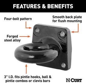 img 2 attached to CURT 48560 Pintle Lunette Pattern