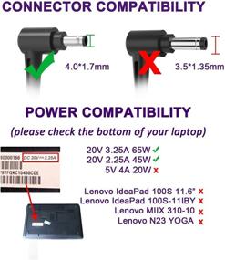 img 2 attached to Portable Adapter Charger IdeaPad Foldable