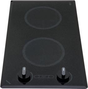 img 1 attached to Kenyon B41516 Black 6-1/2-Inch Mediterranean 2-Burner Trimline Cooktop with Analog Control UL, 240-volt