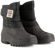 horze stable boots pro black logo