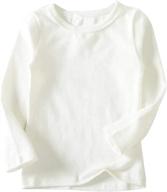 niyage active comfort sleeve t shirt - toddler girls' clothing logo