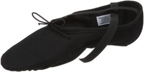 img 4 attached to 🩰 Enhance Your Performance with Bloch Dance Women's Pump Canvas Split Sole Ballet Shoe/Slipper