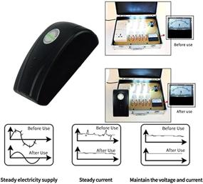 img 2 attached to 💡 Сократите затраты на электричество с самым новым в 2021 году устройством для экономии энергии Power Save Energy Saver Box - эффективное бытовое/офисное устройство, черное (1 штука)