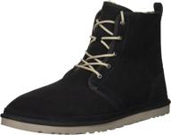 ugg mens harkley sneaker charcoal men's shoes logo