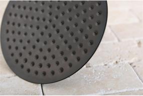 img 1 attached to 🚿 Enhance Your Shower Experience with the Kingston Brass K136A5 Designer Trimscape Showerscape 8" Round Shower Head in Oil Rubbed Bronze