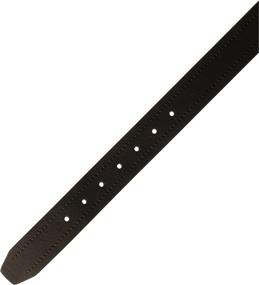 img 1 attached to Dickies Men's Black to Brown Reversible Belt: A Versatile Accessory for Men's Style