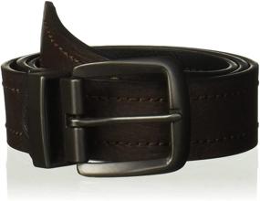 img 3 attached to Dickies Men's Black to Brown Reversible Belt: A Versatile Accessory for Men's Style