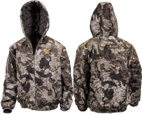 img 2 attached to 🧥 Youth Insulated Twill Camo Hunting Jacket - Hot Shot, Cotton Shell, for Cold Weather Bird and Deer Hunting