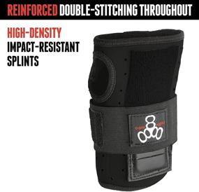 img 3 attached to 🏅 Triple Eight RD Wristsaver: Premium Wrist Guards for Roller Derby & Skateboarding (1 Pair)