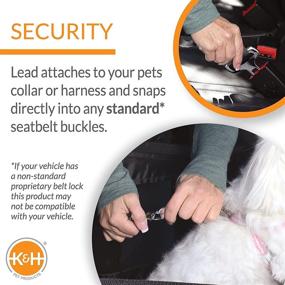 img 2 attached to 🐶 Buckle N' Go Dog Car Seat by K&amp;H Pet Products: Secure Car Carrier for Pets