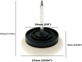 img 3 attached to Thickened Furniture Slider Protector Wooden Hardware