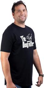 img 1 attached to Stylish and Comfy Tall Tee Dogfather Father T-Shirt - Show Your Love for Dogs in Fashion!