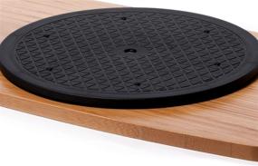 img 2 attached to Prosumers Choice Natural Bamboo Surface Accessories & Supplies