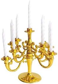 img 2 attached to UgyDuky Candelabra Candles Decorations Metallic Event & Party Supplies