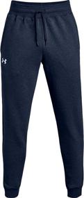 img 3 attached to Under Armour Hustle Midnight Heather White Men's Clothing