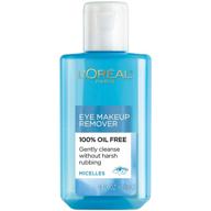 👀 l'oreal paris skincare dermo-expertise oil-free eye makeup remover, gentle & effective, 4 fl. oz.: quick and easy eye makeup removal logo