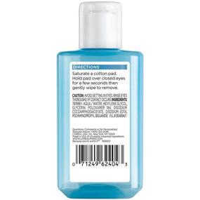 img 2 attached to 👀 L'Oreal Paris Skincare Dermo-Expertise Oil-Free Eye Makeup Remover, Gentle & Effective, 4 fl. oz.: Quick and Easy Eye Makeup Removal