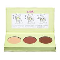 💄 barry m cosmetics chisel cheeks contour kit, light-to-medium shade, 1 pack, ccck logo