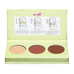 img 4 attached to 💄 Barry M Cosmetics Chisel Cheeks Contour Kit, Light-to-Medium Shade, 1 Pack, CCCK