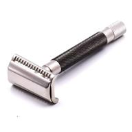 🪒 parker's semi slant safety razor: enhanced shaving experience with 5 parker premium double edge razor blades (graphite) logo